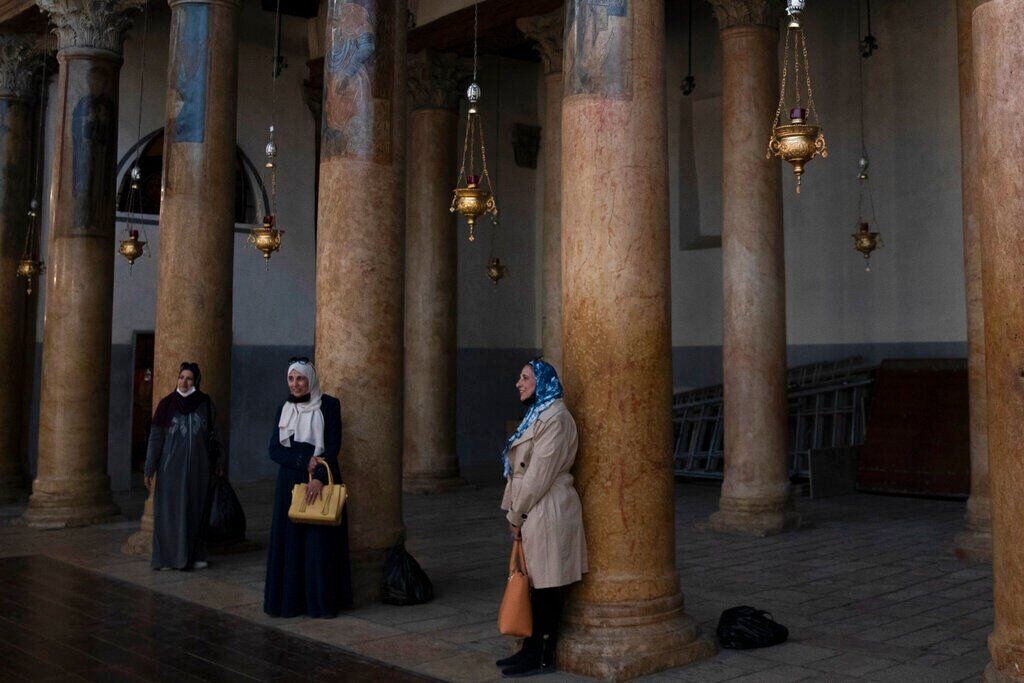 Palestinians Christmas in Bethlehem